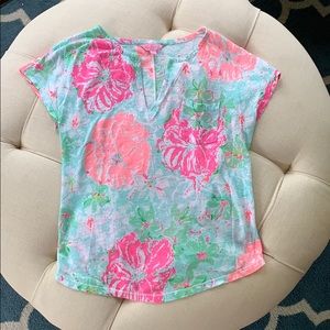 Lilly Pulitzer Linen Top